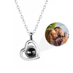 Colgante Corazón con Foto Dentro – Personalizado