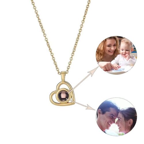 Colgante Corazón con Foto Dentro – Personalizado: imagen 3