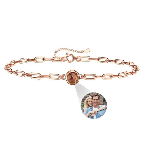 Pulsera de eslabón con foto personalizada