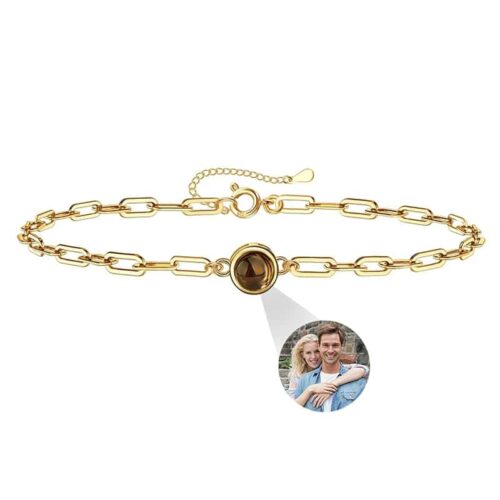 Pulsera de eslabón con foto personalizada