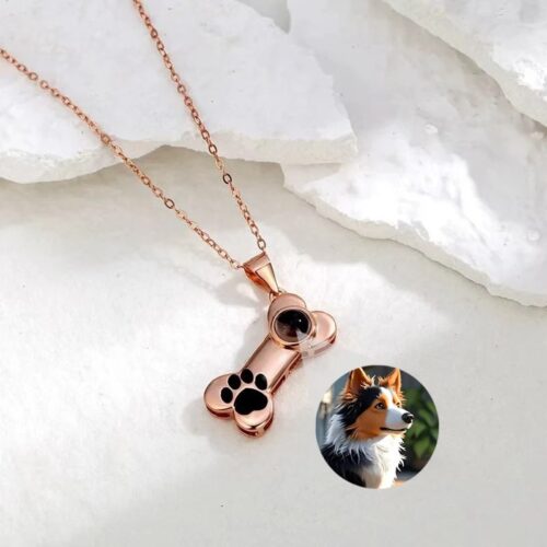Colgante hueso con foto personalizada: imagen 2