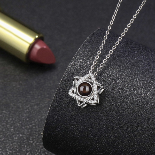 Colgante estrella con foto personalizada: imagen 3